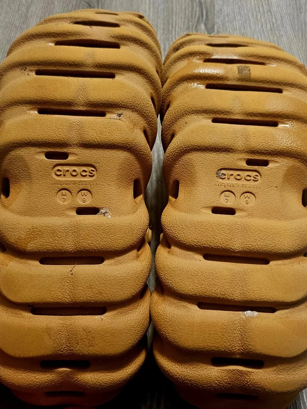 Crocs Echo Clog All Terrain Dessert Colorway Unisex Womens size 9/ Mens size 7